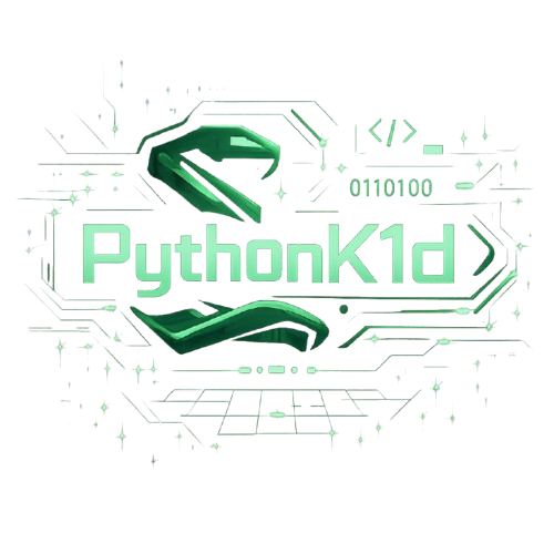 Pyth0nK1d Logo - David Prieto Montero